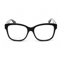Gucci Unisex Eyeglasses - Black Plastic Cat Eye Shape Full Rim Frame | GG0038ON 001 ,