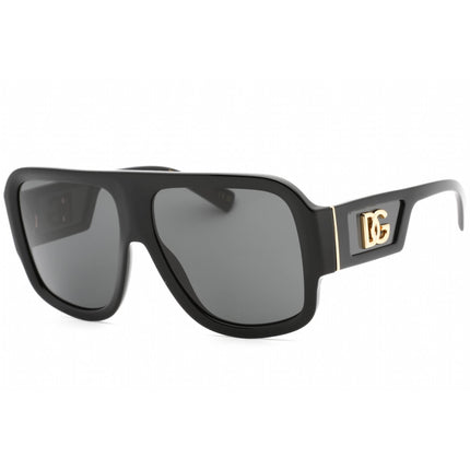 Dolce & Gabbana Men's Sunglasses - Black Plastic Frame Dark Grey Lens | 0DG4401 501/87 ,
