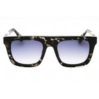 Police Men's Sunglasses - Black Grey Havana Acetate Square Full Rim | SPLF71 3KUY ,