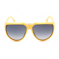 Carrera Unisex Sunglasses - Yellow Plastic Browline Shape Frame | FLAGLAB 13 040G 9O ,