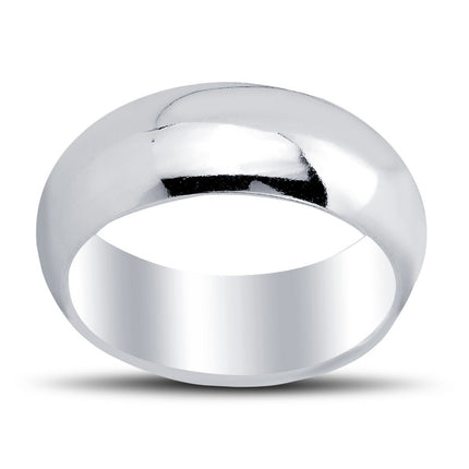 8MM Band Ring - R-08 ,