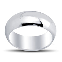 8MM Band Ring - R-08 ,