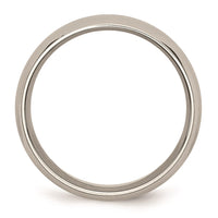 Titanium Yellow IP-plated Grooved 6mm Polished Band | TB195 ,