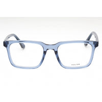 Police Eyeglasses - Transparent Blue Rectangular Full Rim 51mm Frame | VPLF76 0AGQ ,