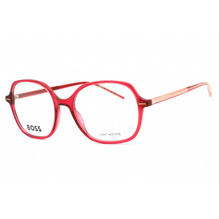 Hugo Boss Women's Eyeglasses - Burgundy Butterfly Full Rim Frame | BOSS 1525 0LHF 00 ,