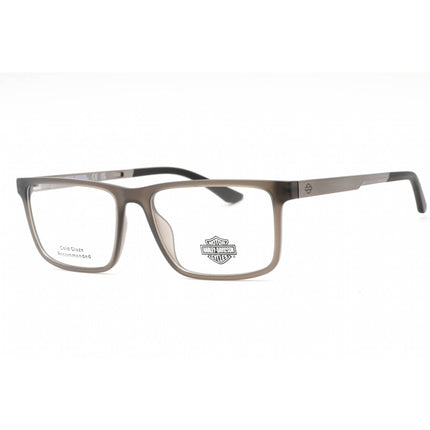 Harley Davidson Unisex Eyeglasses - Grey/Other Plastic Rectangular Frame | HD0922 020 ,