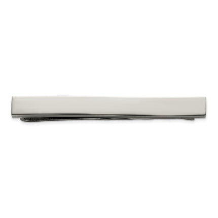 Titanium Polished Tie Bar ,