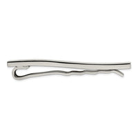 Titanium Polished Tie Bar ,