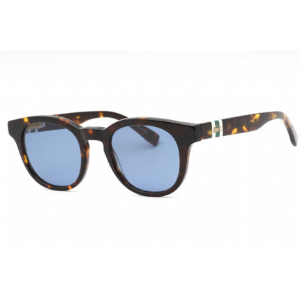 Lacoste Men's Sunglasses - Dark Havana Plastic Round Shape Full Rim Frame | L6006S 230 ,