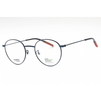 Tommy Hilfiger Unisex Eyeglasses - Matte Blue Metal Round Frame | TJ 0030 0FLL 00 ,