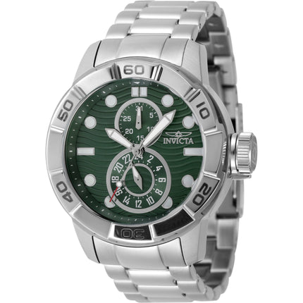 Invicta Unisex Watch - Ripsaw Green and Silver Dial Stainless Steel Bracelet | 47563 ,