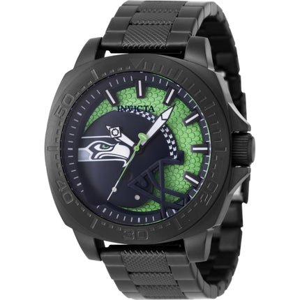 Invicta Men's Watch - NFL Seattle Seahawks Light Green and Blue Dial Bracelet | 47888 ,