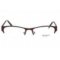 Pepe Jeans Women's Eyeglasses - Brown Metal Rectangular Half Rim Frame | PJ1114 C4 ,