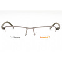 Timberland Men's Eyeglasses - Matte Gunmetal Metal Rectangular Half Rim | TB1821 009 ,