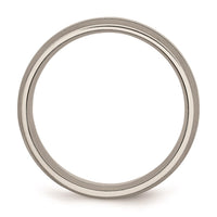 Titanium Grooved 8mm Brushed and Polished Band | TB191 ,