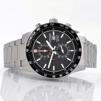 Citizen Men's Watch - Chronograph Black Dial Stainless Steel Bracelet | AN3600-59E ,