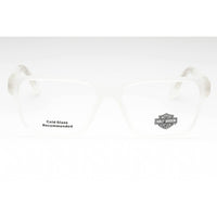 Harley Davidson Men's Eyeglasses - Crystal Plastic Rectangular Frame | HD0981 026 ,
