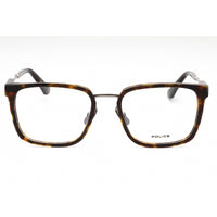 Police Men's Eyeglasses - Ruthenium Tortoise Metal Rectangular Frame | VPLF09 0509 ,