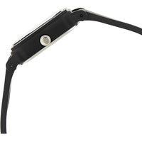 Casio Women's Waterproof Watch - Analog Black Dial Resin Strap | LQ142-1B ,