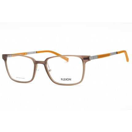 Flexon Men's Eyeglasses - Matte Taupe Crystal Acetate Rectangular | FLEXON EP8007 204 ,