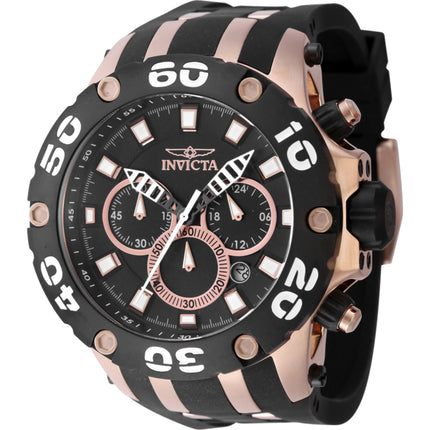 Invicta Men's Watch - Subaqua Rose Gold Steel and White Polyurethane Strap | 46513 ,