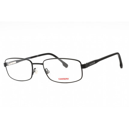 Carrera Men's Eyeglasses - Matte Black Metal Rectangular Frame | CARRERA 264 0003 00 ,