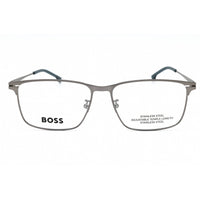 Hugo Boss Men's Eyeglasses - Matte Dark Ruthenium Metal Frame | BOSS 1467/F 0R80 00 ,