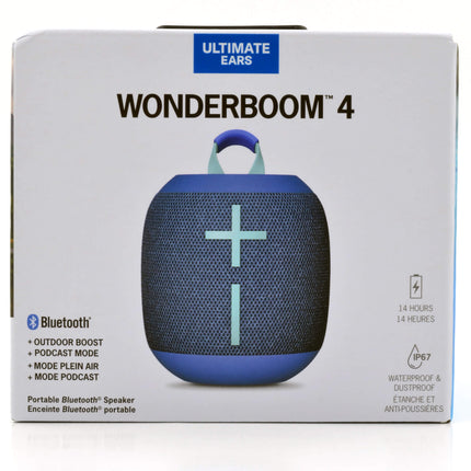 Ultimate Ears WONDERBOOM 4 Bluetooth Mini Speaker Cobalt Blue | 984-001877 ,