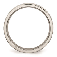 Stainless Steel Flat 5mm Polished Band | SR7 ,