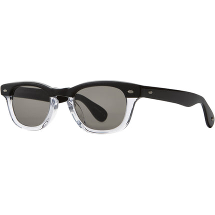 Garrett Leight Unisex Sunglasses - Ying Yang Acetate Rectangular Frame | LO-B YY/PGY ,