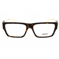 Versace Men's Eyeglasses - Dark Havana Rectangular Full Rim Frame | 0VE3359 108 ,