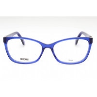Moschino Women's Eyeglasses - Blue Acetate Cat Eye Shape Full Rim Frame | MOS558 PJP ,