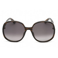 Dior Women's Sunglasses - Dark Havana Plastic Oversized Full Rim Frame | DDOLL R1U 52B ,