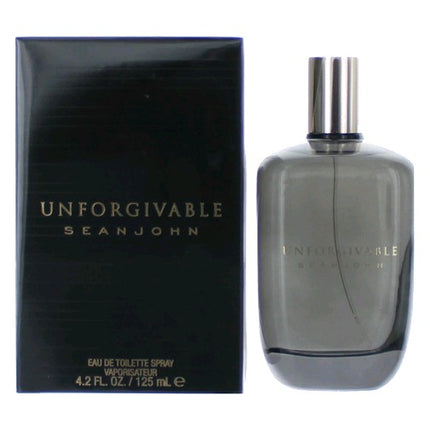 Unforgivable by Sean John, 4.2 oz Eau De Toilette Spray for Men ,