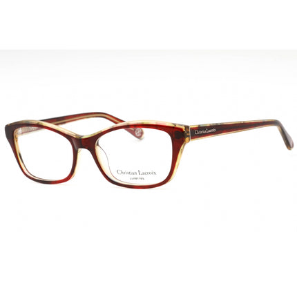 Christian Lacroix Women's Eyeglasses - Cherry Plastic Cat Eye Shape Frame| CL1049 275 ,