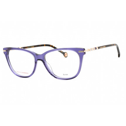 Carolina Herrera Women's Eyeglasses - Violet Havana 54mm Plastic Frame | HER 0096 0HKZ ,