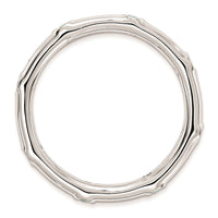 Sterling Silver Stackable Expressions Created Opal Ring | QSK990 ,