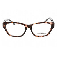 Emporio Armani Women's Eyeglasses - Shiny Pink Havana Plastic Frame | 0EA3223U 5410 ,
