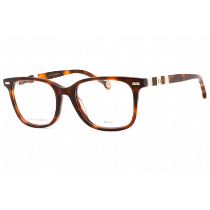 Carolina Herrera Women's Eyeglasses - Havana/Ivory Plastic Square Frame | CH 0047 0C1H ,