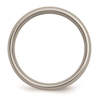 Titanium 14k Yellow Inlay 5mm Polished Band | TB221 ,