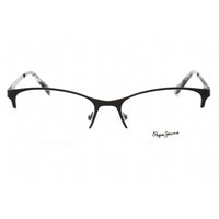 Pepe Jeans Women's Eyeglasses - Black Metal Cat Eye Frame Clear Demo Lens | PJ1385 C1 ,