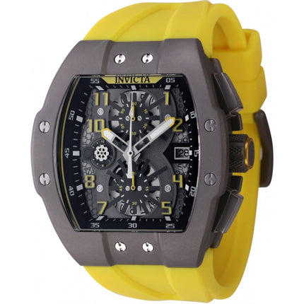 Invicta Men's Watch - Invicta Racing Titanium Case Chronograph Yellow Strap | 47188 ,