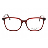 Gant Women's Eyeglasses - Shiny Red Plastic Square Shape Full Rim Frame | GA4150 066 ,
