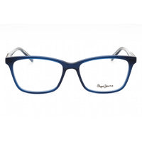 Pepe Jeans Women's Eyeglasses - Navy Plastic Rectangular Frame | PJ3236 GIANNA C4 ,