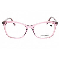 Calvin Klein Women's Eyeglasses - Crystal Mauve/Rose Cat Eye Shape Frame | CK19529 535 ,