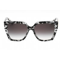 Dolce & Gabbana Women's Sunglasses - Pattern Black Lace Cat Eye Frame | 0DG4438 32878G ,