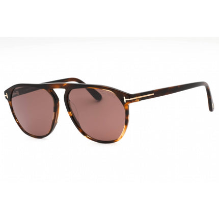 Tom Ford Men's Sunglasses - Havana/Other Plastic Full Rim Frame | FT0835 56E ,