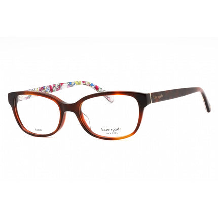 Kate Spade Women's Eyeglasses - Pattern Havana Plastic Oval Frame | VIOLETTE 0H7P 00 ,