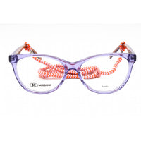 M Missoni Women's Eyeglasses - Violet Plastic Full Rim Cat Eye | MMI 0092 0B3V 00 ,