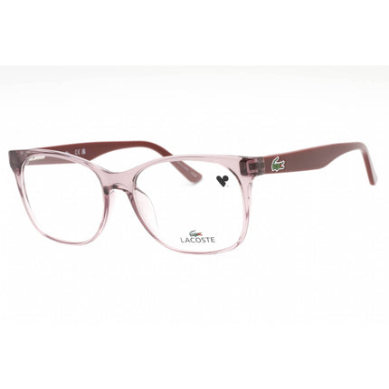 Lacoste Women's Eyeglasses - Rose Nude Plastic Rectangular Full Rim Frame | L2767 662 ,